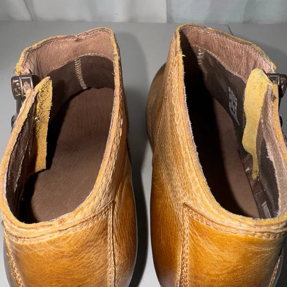 Women's Dansko Veronica Bootie brown leather ankle boots Size 40EU/ 9.5-10 US - Picture 7 of 12